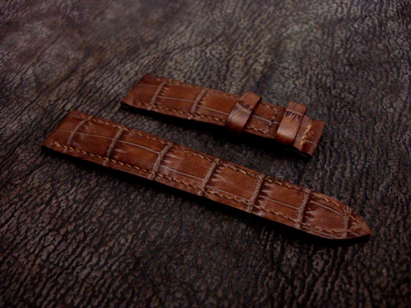 Reminder: We offer Alligator Embossed Calfskin