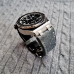 Audemars Piguet Diver on custom Commando Grey Ostrich Leg watch strap