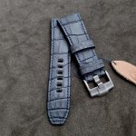 Destroyer Grey Alligator custom watch strap for 44mm Audemars Piguet Royal Oak Offshore