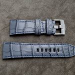 Destroyer Grey Alligator custom watch strap for 44mm Audemars Piguet Royal Oak Offshore