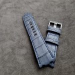 Destroyer Grey Alligator custom watch strap for 44mm Audemars Piguet Royal Oak Offshore