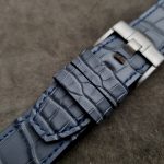 Destroyer Grey Alligator custom watch strap for 44mm Audemars Piguet Royal Oak Offshore