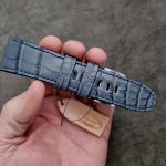 Destroyer Grey Alligator custom watch strap for 44mm Audemars Piguet Royal Oak Offshore