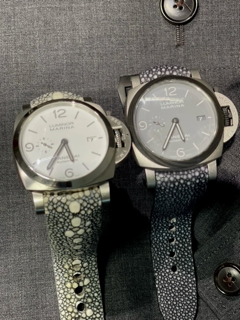 Custom Stingray Straps for Panerai