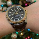 Custom straps for Rolex Sky-Dweller