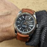 Swiss Ammo strap for Rolex Sky-Dweller with Fully Integrated Fit