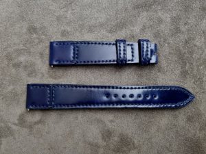 Newly Arrived Navy Blue Shell Cordovan