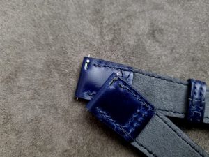 Newly Arrived Navy Blue Shell Cordovan