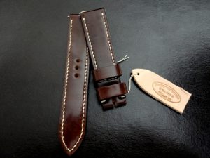 Newly Arrived Navy Blue Shell Cordovan