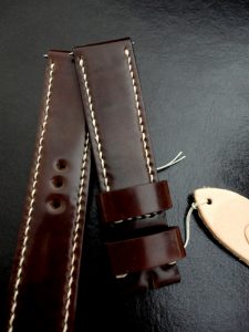 Newly Arrived Navy Blue Shell Cordovan