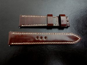 Newly Arrived Navy Blue Shell Cordovan