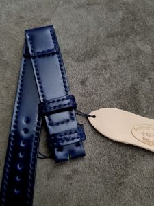 Newly Arrived Navy Blue Shell Cordovan