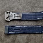 Navy Blue SuperMatte Teju Lizard lining