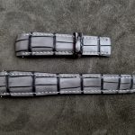 Normandy Grey Alligator Watch Strap for Grand Seiko Snowflake
