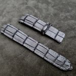 Normandy Grey Alligator Watch Strap for Grand Seiko Snowflake