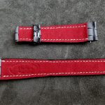 Red Alcantara lining