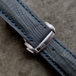 Commando Grey SuperMatte Teju Lizard Watch Straps for Grand Seiko Snowflake