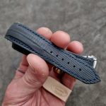 Commando Grey SuperMatte Teju Lizard Watch Straps for Grand Seiko Snowflake