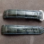 Grigio-Verde Alligator Watch Straps for Grand Seiko Snowflake