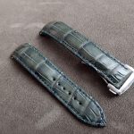 Grigio-Verde Alligator Watch Straps for Grand Seiko Snowflake