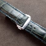 Grigio-Verde Alligator Watch Straps for Grand Seiko Snowflake