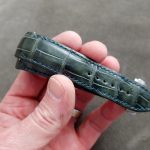 Grigio-Verde Alligator Watch Straps for Grand Seiko Snowflake