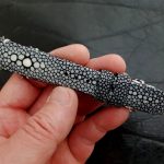 Stingray Watch Straps with central pearls for Grand Seiko Snowflake