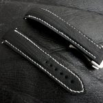 SuperMatte Carbon Black Watch Straps for Grand Seiko Snowflake