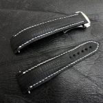 SuperMatte Carbon Black Watch Straps for Grand Seiko Snowflake