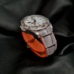 Grey Alligator Strap for Rolex Explorer II