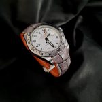 Grey Alligator Strap for Rolex Explorer II