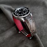 Custom Ostrich Leg Strap for Rolex Sea-Dweller