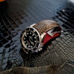 Custom Ostrich Leg Strap for Rolex Sea-Dweller