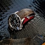 Custom Ostrich Leg Strap for Rolex Sea-Dweller