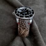 Custom Ostrich Leg Strap for Rolex Sea-Dweller