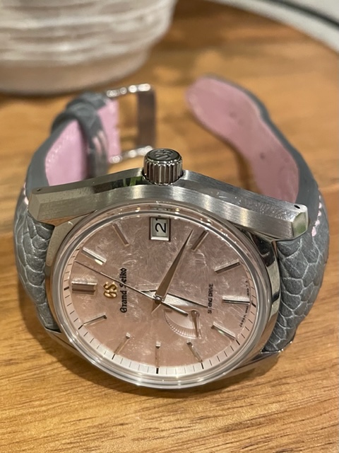 Custom Watch Strap for Grand Seiko SBGA413