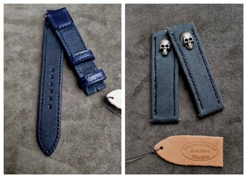 Waxed Canvas for Custom Watch Straps