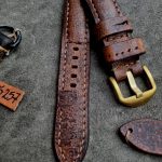 1955 Swiss Ammo strap for Tudor Black Bay Bronze 58