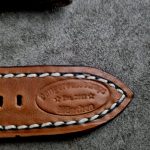 1965 Swiss Ammo strap with Skull Rivets for Panerai PAM356