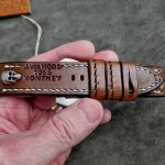 1965 Swiss Ammo strap with Skull Rivets for Panerai PAM356