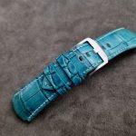 Custom-Dyed Turquoise Alligator for Blancpain Fifty Fathoms