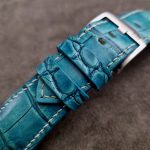 Custom-Dyed Turquoise Alligator for Blancpain Fifty Fathoms