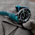 Custom-Dyed Turquoise Alligator for Blancpain Fifty Fathoms