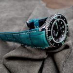 Custom-Dyed Turquoise Alligator for Blancpain Fifty Fathoms