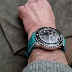 Custom-Dyed Turquoise Alligator for Blancpain Fifty Fathoms
