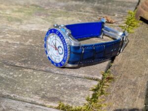 Alligator strap for Rolex Yatchtmaster II