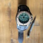 Chocolate Sharkskin Bund strap for PAM507