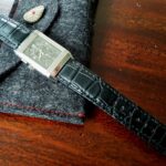 Black Alligator Jaeger LeCoultre Reverso