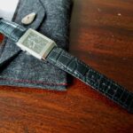 Black Alligator Jaeger LeCoultre Reverso