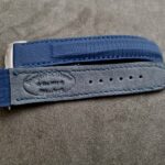 For Sale: Baltic Blue Teju Lizard for Grand Seiko Snowflake